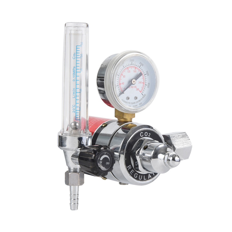 Beheizter Kohlendioxid-CO2-Regler Vollmessing-Gasregler mit einstellbarem Druck