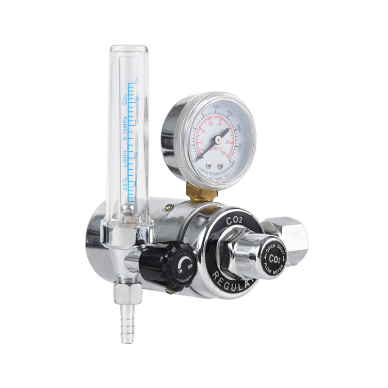 Beheizter Kohlendioxid-CO2-Regler Vollmessing-Gasregler mit einstellbarem Druck