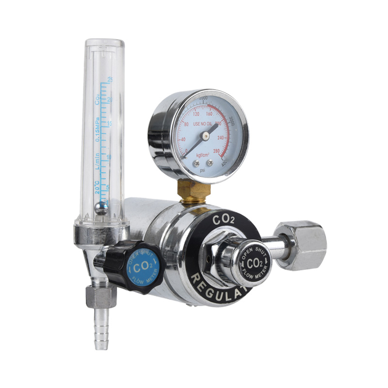 Beheizter Kohlendioxid-CO2-Regler Vollmessing-Gasregler mit einstellbarem Druck