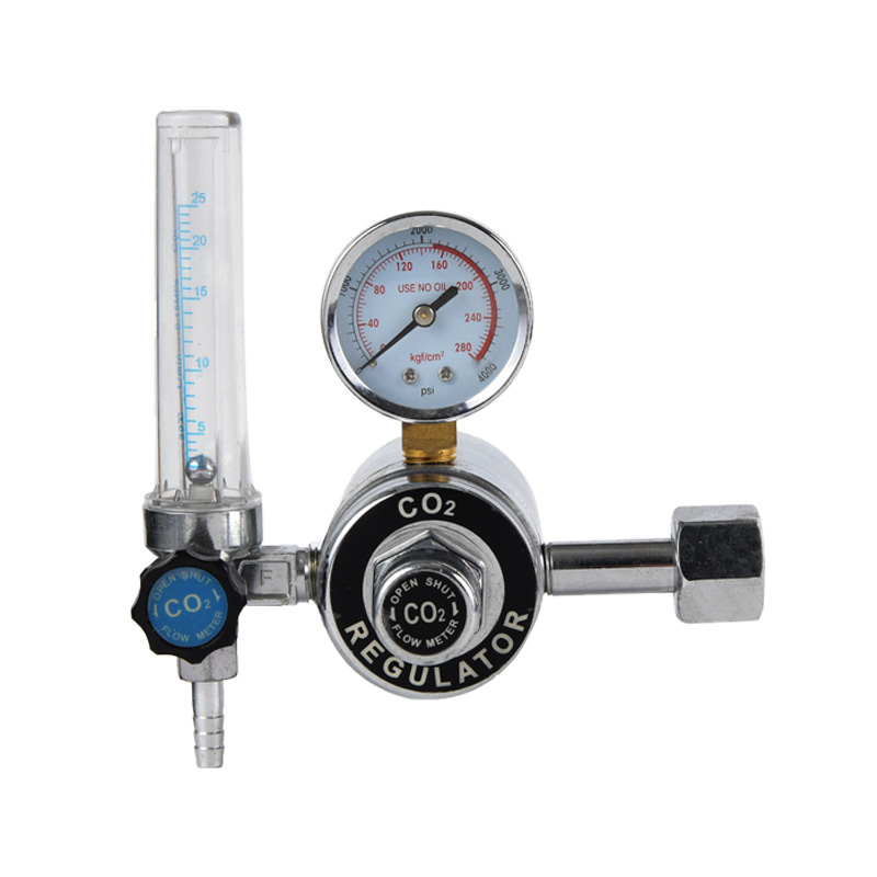 Beheizter Kohlendioxid-CO2-Regler Vollmessing-Gasregler mit einstellbarem Druck