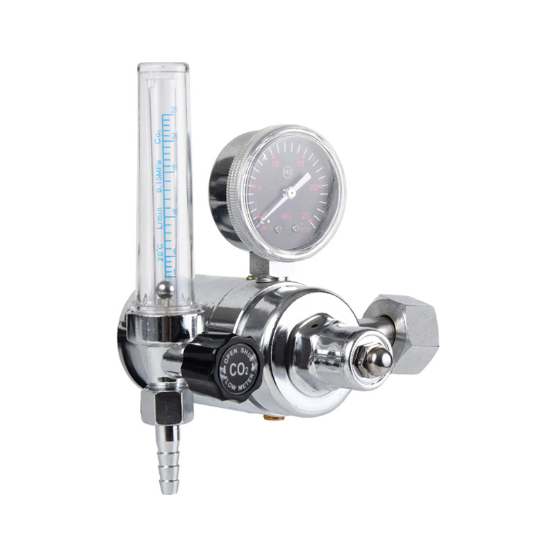 Beheizter Kohlendioxid-CO2-Regler Vollmessing-Gasregler mit einstellbarem Druck