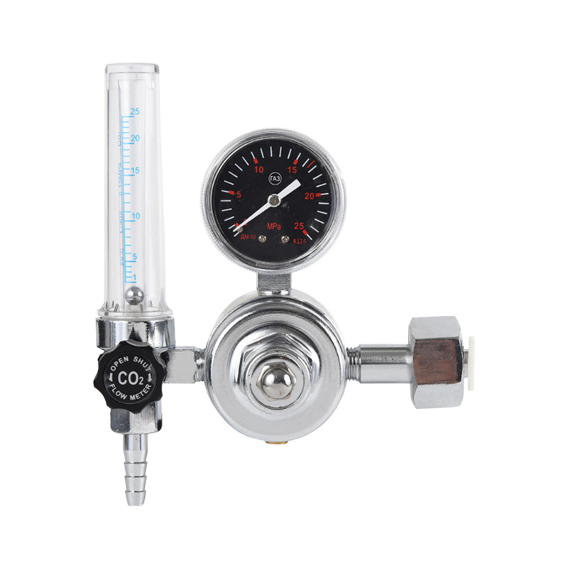 Beheizter Kohlendioxid-CO2-Regler Vollmessing-Gasregler mit einstellbarem Druck