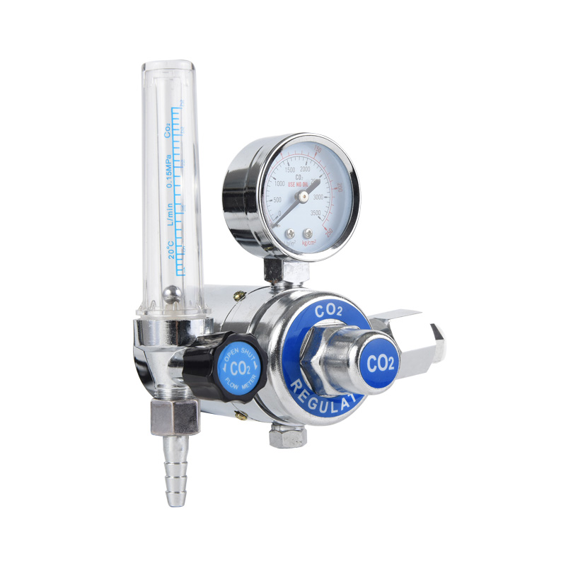 Beheizter Kohlendioxid-CO2-Regler Vollmessing-Gasregler mit einstellbarem Druck