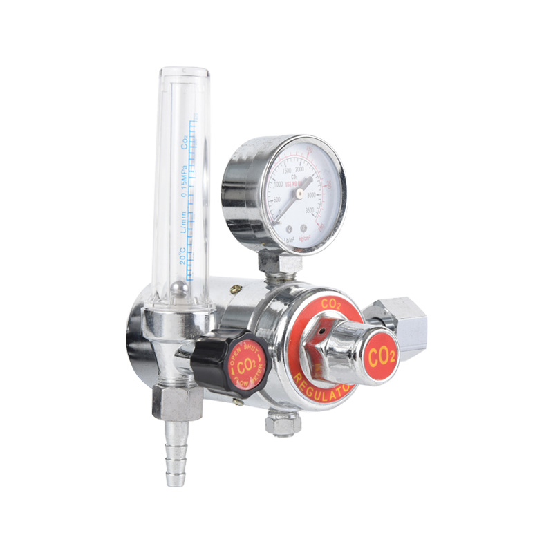 Beheizter Kohlendioxid-CO2-Regler Vollmessing-Gasregler mit einstellbarem Druck